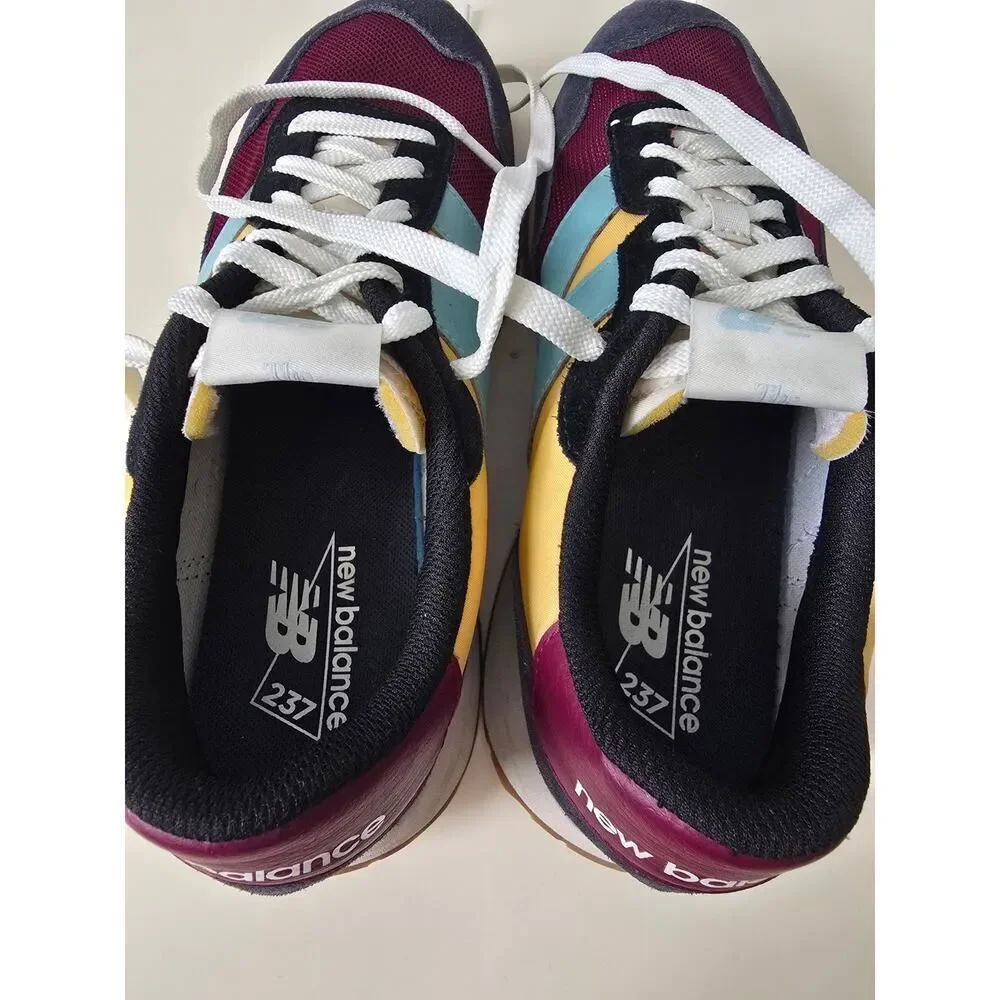 New Balance 237 Sneakers Men 9.5 Colorblock Retro Running Shoes Streetwear